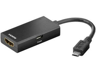 Tecnología MHL – imagen del teléfono en gran tamaño Tecnología MHL – imagen del teléfono en gran tamaño