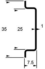 Carcasas Hammond en riel DIN/TH35 Carcasas Hammond en riel DIN/TH35