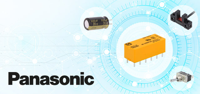 Automatización y componentes pasivos de la marca PANASONIC en la oferta de TME