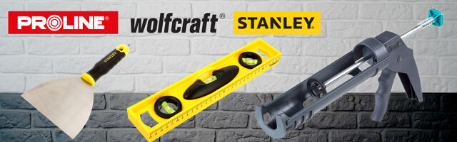 Herramientas de rehabilitación y construcción en la oferta de TME