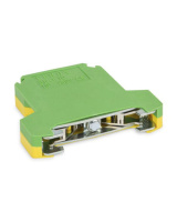 Borne de conexión carril Din tierra 10mm2