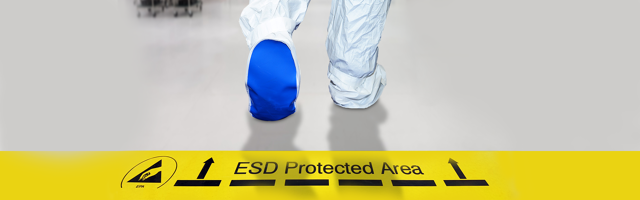Protección ESD para pies