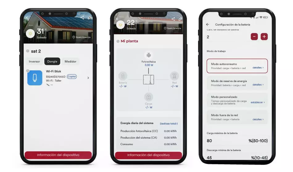 Interfaz App Ai-Solar
