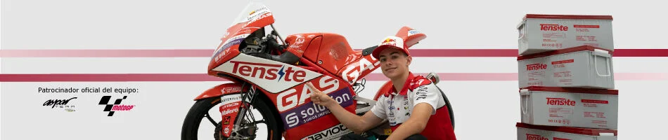 Baterías Tensite y Aspar Team